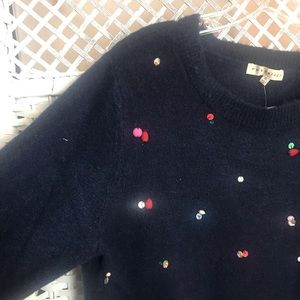 Retrology Women`s Sweater/Cardigan Size Large Blue